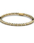 14K Gold Tennis Bracelet With 0.75 Carat White Diamonds