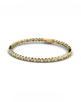 14K Gold Tennis Bracelet With 0.75 Carat White Diamonds