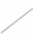 14K Rose Gold Tennis Bracelet With 0.75 Carat White Diamonds