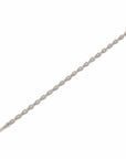 14K Rose Gold Bracelet With 0.48 Carat White Diamonds