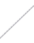 14K White Gold Bracelet With 0.45 Carat White Diamonds