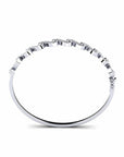 14K White Gold Bracelet With 1.38 Carat White Diamonds