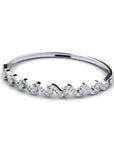 14K White Gold Bracelet With 1.38 Carat White Diamonds