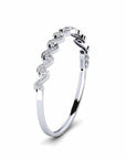 14K White Gold Bracelet With 1.38 Carat White Diamonds