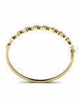 14K Gold Bracelet With 1.38 Carat White Diamonds