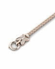 14K Rose Gold Bracelet With 0.45 Carat White Diamonds