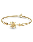 14K Yellow Gold Bracelet With 0.05 Carat Stone