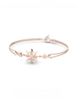 14K Rose Gold Bracelet With 0.05 Carat Stone