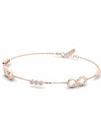 14K Rose Gold Bracelet With 0.76 Carat White Diamonds