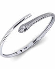 14K White Gold Bracelet With 0.79 Carat White Diamonds