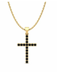 14K Yellow Gold Necklace With 0.24 Carat Stone