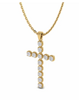 14K Gold Necklace With 0.36 Carat Stone